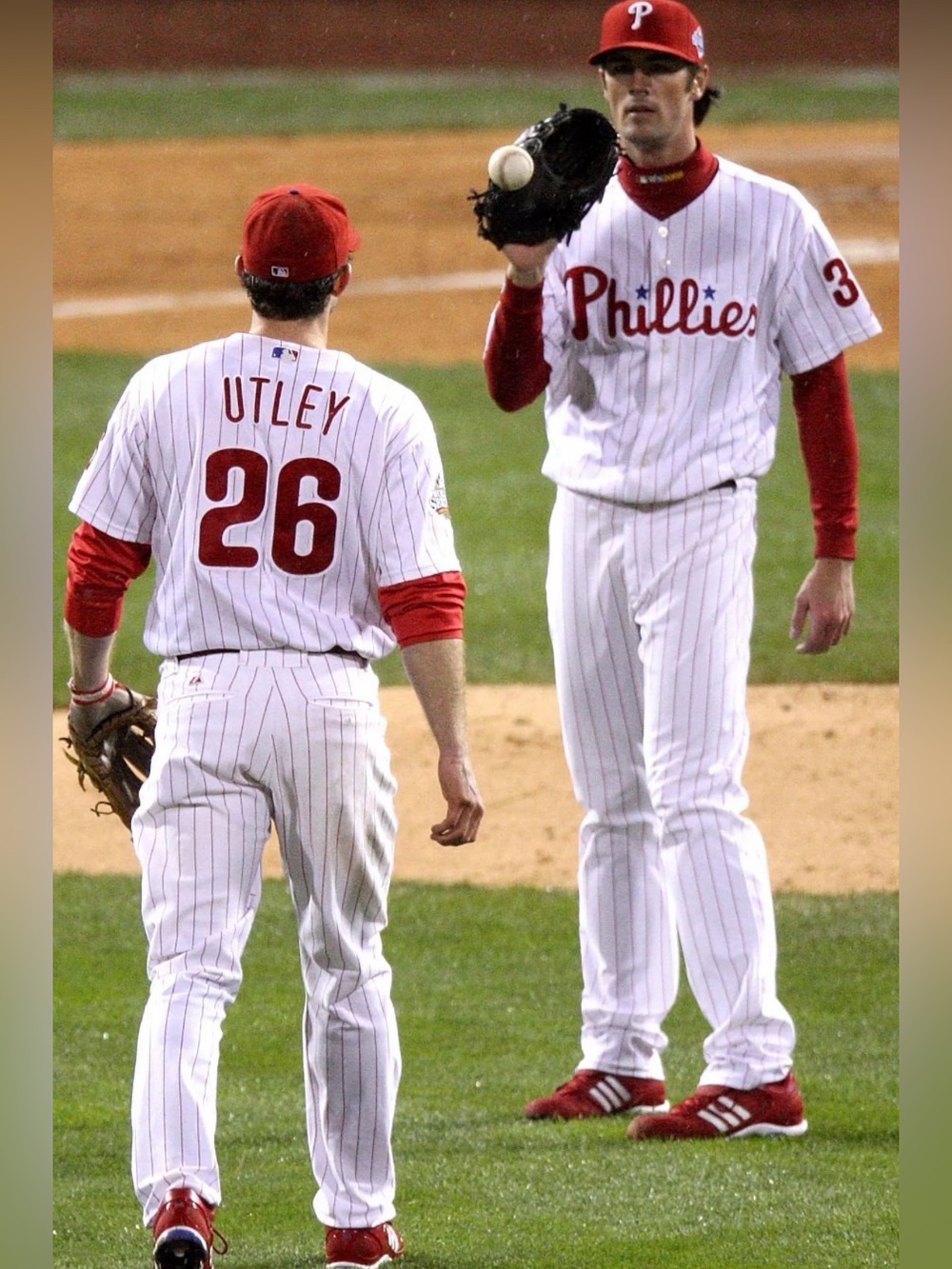 Nike Authentic Philadelphia Phillies Chase Utley #26 MLB Jersey Men’s Sz: Large - Picture 4 of 8